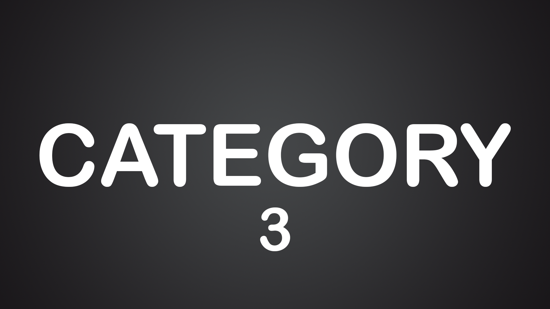 Category 3